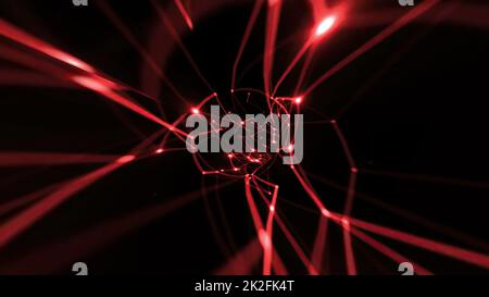 Résumé Plexus technologie Science et ingénierie contexte. Banque D'Images