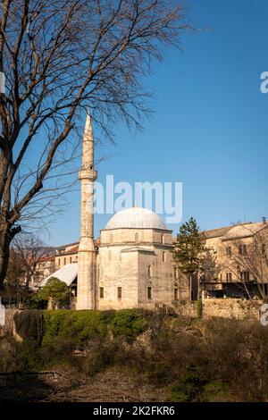 Mosquée dans la ville de Mostar, Bosnie-Herzégovine Banque D'Images