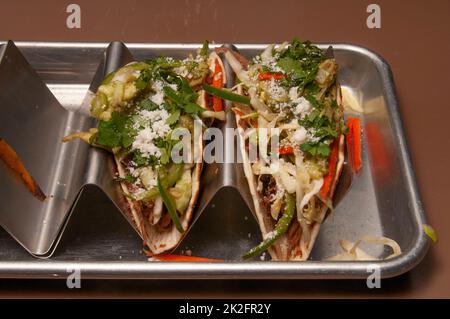 Taco de poisson mexicain Banque D'Images