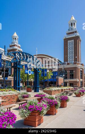 Le Navy Pier, Chicago, Illinois, États-Unis Banque D'Images