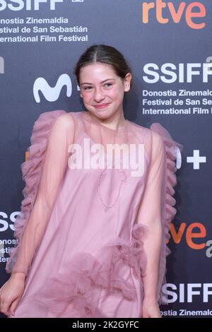 22 septembre 2022, Saint-Sébastien, Espagne: KILA Lord CASSIDY a assisté au tapis rouge « The Wonder » lors du Festival international du film de Saint-Sébastien au Palais Kursaal en 70th. (Image du crédit: © Jack Abuin/ZUMA Press Wire) Banque D'Images