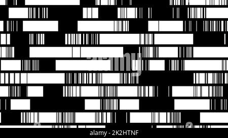 Arrière-plan de pixel numérique de flux binaire Banque D'Images