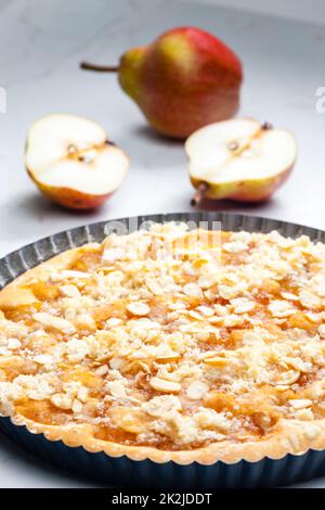 durée de vie du gâteau aux fruits aux amandes Banque D'Images