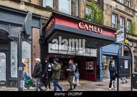 Edinburgh, Écosse, Royaume-Uni, 22 septembre 2022. Vue générale du cinéma Cameo Tollcross. Credit sst/alamy Live news Banque D'Images