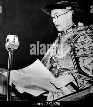 Annonce du nouveau roi, le roi Edward VIII (1894-1972), roi du Royaume-Uni et des dominions de l'Empire britannique, et empereur de l'Inde, jusqu'à son abdication. Daté du 20th siècle Banque D'Images