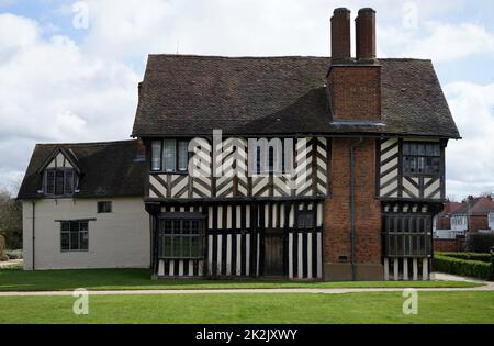 Blakesley Hall est un hôtel de style Tudor sur Blakesley Road, Yardley, Birmingham, Angleterre. Il date de 1590 Banque D'Images