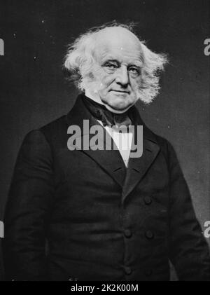 Martin Van Buren (Décembre 5, 1782 - Juillet 24, 1862) a été le huitième président des États-Unis, de 1837 à 1841. Avant sa présidence, il était le huitième vice-président (1833-1837) et le 10e Secrétaire d'État en vertu de l'Andrew Jackson (1829-1831). Banque D'Images