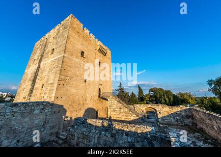 Château de Kolossi, bastion des croisés. District de Limassol. Chypre Banque D'Images