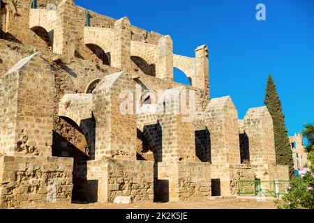 Mosquée Sinan Pasha, ancienne église Saint-Pierre et Paul. Famagusta, Chypre Banque D'Images