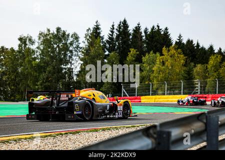 33 HODES Rob (etats-unis), RODRIGUEZ Ian (gtm), Team Virage, Ligier JS P320 - Nissan, action lors de la ronde 5th de la coupe Michelin le Mans 2022 sur le circuit de Spa-Francorchamps de 23 septembre à 25, à Francorchamps, Belgique - photo Florent Gooden / DPPI Banque D'Images