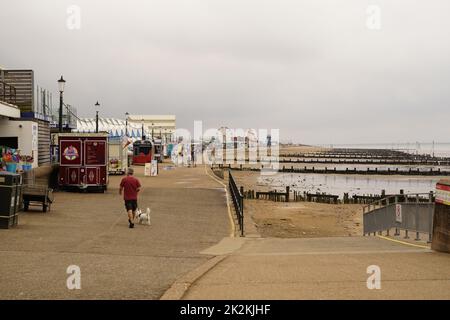 Ville balnéaire d'Angleterre Banque D'Images