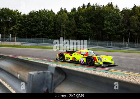 13 DECURTINS Pieder (ITERE), BASSENG Marc (ger), Haegeli par T2 Racing, Duqueine M30 - D08 - Nissan, action pendant le tour 5th de la coupe Michelin le Mans 2022 sur le circuit de Spa-Francorchamps de 23 septembre à 25, à Francorchamps, Belgique - photo Florent Gooden / DPPI Banque D'Images
