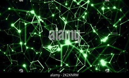 Résumé Plexus technologie Science et Ingénierie Banque D'Images