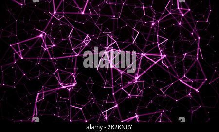 Résumé Plexus technologie Science et Ingénierie Banque D'Images