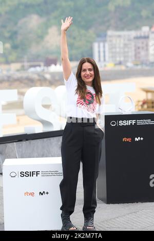 23 septembre 2022, Madrid, Madrid, Espagne: Itziar Ituno a assisté au "Black is Beltza II" Photocall en 70th Festival international du film de San Sebastian au Palais Kursaal sur 23 septembre 2022 à Donostia / San Sebastian, Espagne (image de crédit: © Jack Abuin/ZUMA Press Wire) Banque D'Images