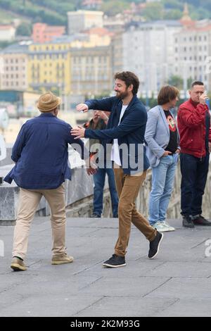 23 septembre 2022, Madrid, Madrid, Espagne: Gorka Otxoa a assisté au "Black is Beltza II" Photocall en 70th Festival international du film de San Sebastian au Palais Kursaal sur 23 septembre 2022 à Donostia / San Sebastian, Espagne (image de crédit: © Jack Abuin/ZUMA Press Wire) Banque D'Images