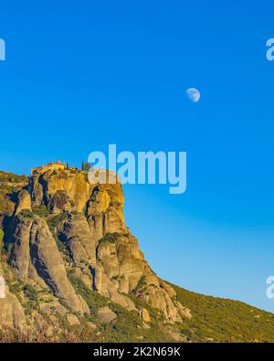 Monastères Meteora, Tesalia, Grèce Banque D'Images
