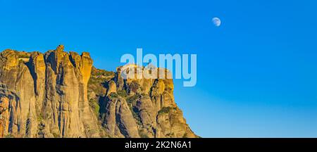 Monastères Meteora, Tesalia, Grèce Banque D'Images
