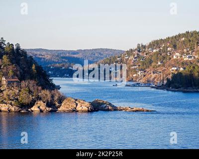 Norvège, Oslo - fjord d'Oslo Banque D'Images