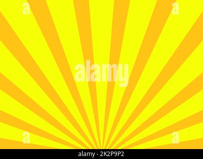 Texture des rayons orange et jaune Banque D'Images