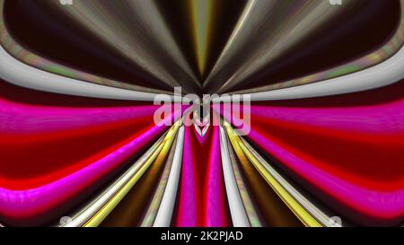 Tunnel rouge Banque D'Images