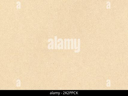 Texture papier gros plan haute résolution fond non couché crème couleur marron clair avec motif tressé prononcé fibre fine pour le matériau du papier maquette et espace de copie pour les fonds d'écran de présentation de texte Banque D'Images