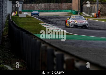 23 RICHARD Laurent (bel), Herrero Racing, Alpine A110 CUP, action pendant la ronde 5th de l'Alpine Europa Cup 2022, de 23 septembre à 25 sur l'Autodromo Nazionale di Monza à Monza, Italie - photo Marc de Mattia / DPPI Banque D'Images
