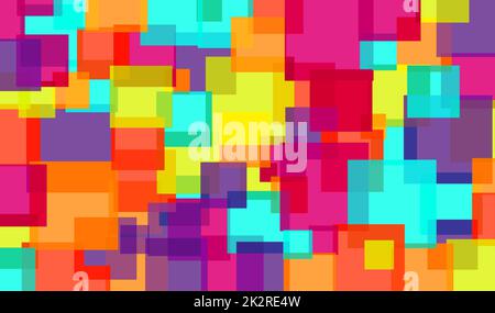 Texture d'arrière-plan abstraite aux couleurs joyeuses Banque D'Images