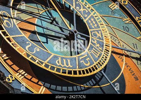 Horloge astronomique de Prague Banque D'Images