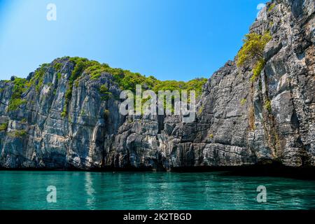 Parc national de MU Ko Ang Thong, Golfe de Thaïlande, Siam, coloré Banque D'Images