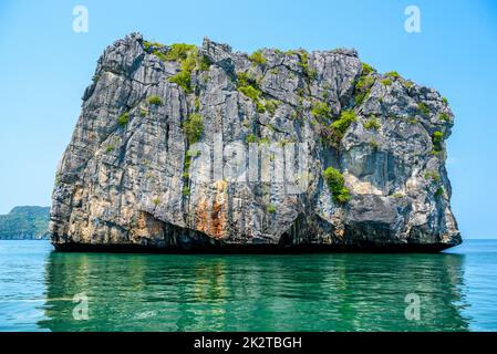 Parc national de MU Ko Ang Thong, Golfe de Thaïlande, Siam, coloré Banque D'Images