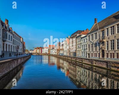 Canaux de Bruges Banque D'Images