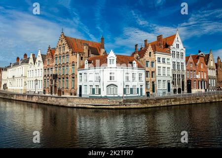 Canaux de Bruges Banque D'Images