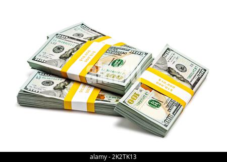 Lots de 100 dollars US 2013 billets de banque Banque D'Images