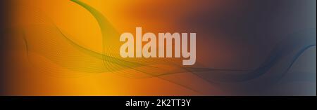 Panoramique résumé web fond sombre multicolore dégradé - vecteur Banque D'Images
