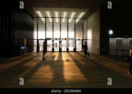 M+ M plus le musée mondial de la culture visuelle de Hong Kong les plus grands musées de la culture visuelle moderne et contemporaine quartier culturel de West Kowloon Banque D'Images