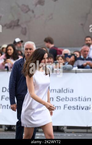 23 septembre 2022, Madrid, Madrid, Espagne: Ana de Armas arrive à l'Hôtel Maria Cristina pendant 70th Festival International du film de Saint-Sébastien sur 23 septembre 2022 à Donostia / San Sebastian, Espagne (image de crédit: © Jack Abuin/ZUMA Press Wire) Banque D'Images