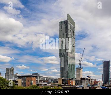Beetham Tower, Manchester. Banque D'Images