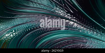 arrière-plan de la lumière fractale. Vide Afficher l'arrière-plan de la scène. Banque D'Images