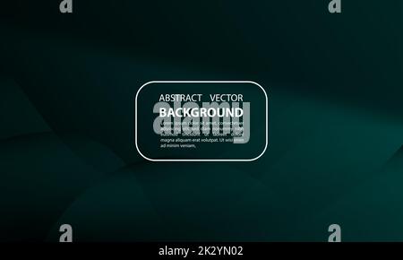 Arrière-plan bleu foncé avec texte modifiable encadré Illustration de Vecteur