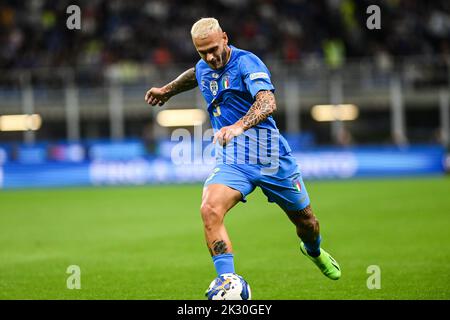 Milan, Italie, 23st septembre 2022. Match Italie - Angleterre, match de la Ligue des Nations de l'UEFA au Stadio Giuseppe Meazza, Milan Banque D'Images