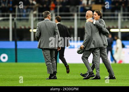 Milan, Italie, 23st septembre 2022. Match Italie - Angleterre, match de la Ligue des Nations de l'UEFA au Stadio Giuseppe Meazza, Milan Banque D'Images