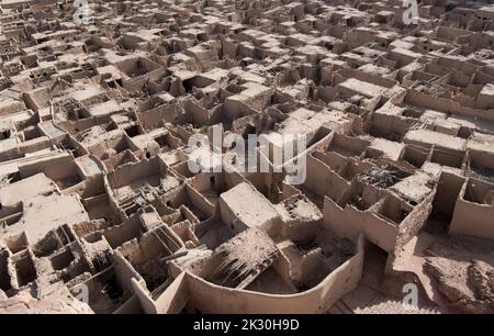 Vue de dessus Old Town Al Ula Arabie Saoudite 3 Banque D'Images