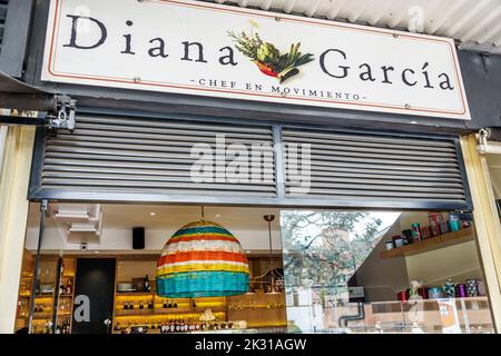 Bogota Colombia,Chapinero Norte Avenida Carrera 7,Diana Garcia Chef en Movimiento Restaurante entrée,Colombiens colombiens hispaniques hispaniques S Banque D'Images