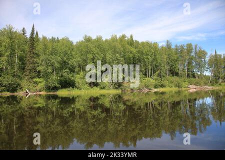 Chapleau - chaîne des lacs / Chapleau - chaîne des lacs / Banque D'Images