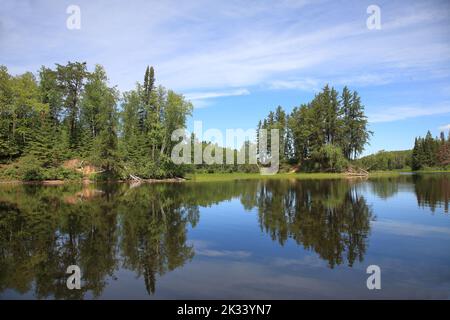 Chapleau - chaîne des lacs / Chapleau - chaîne des lacs / Banque D'Images