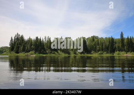 Chapleau - chaîne des lacs / Chapleau - chaîne des lacs / Banque D'Images