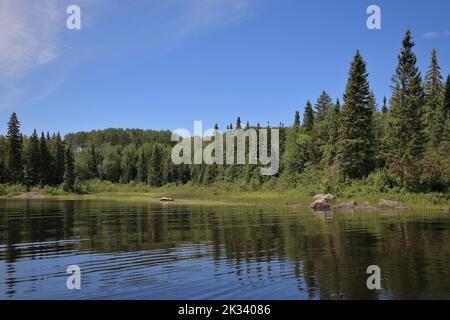 Chapleau - chaîne des lacs / Chapleau - chaîne des lacs / Banque D'Images