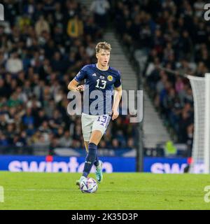 24 septembre 2022, Glasgow, Royaume-Uni. L'Écosse a joué la République d'Irlande dans la Ligue des Nations de l'UEFA à Hampden Park, Glasgow, Écosse, Royaume-Uni. Banque D'Images