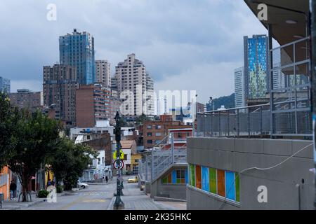 Le centre-ville de Bogota, Colombie Banque D'Images